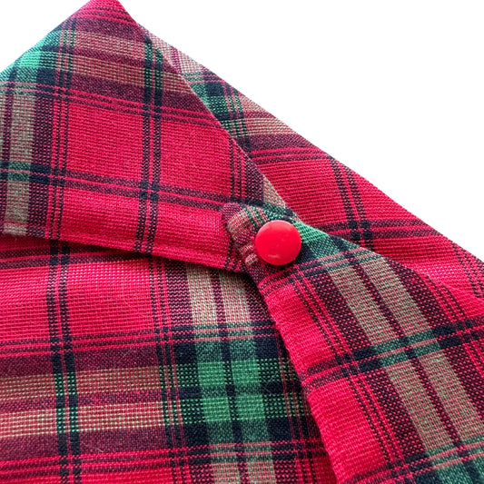 Holiday Plaid Bandana