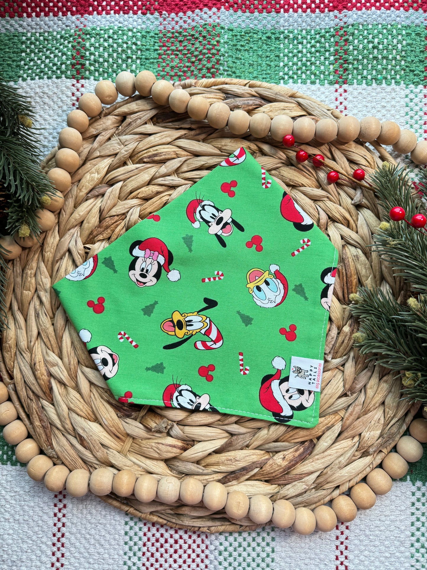 Mickey & Friends Holiday Bandana