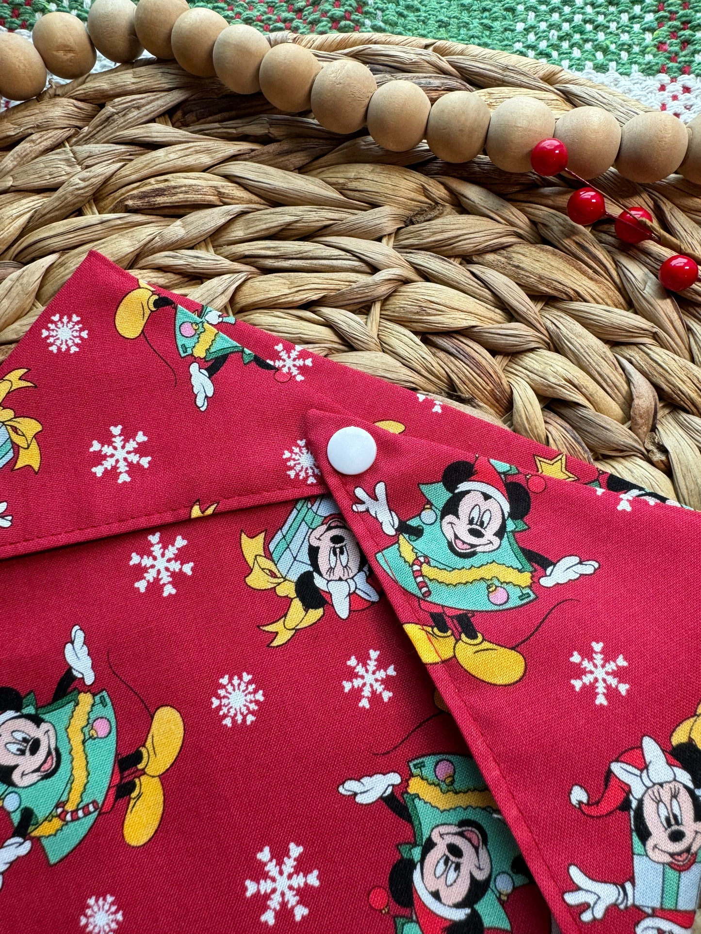 Vintage Mickey Christmas Bandana