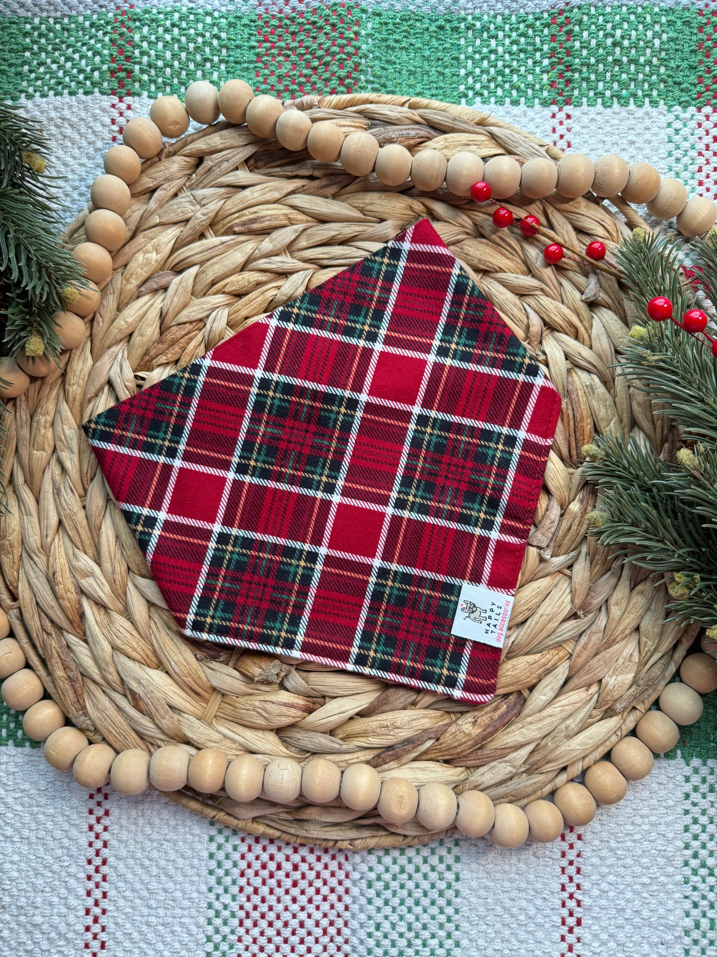 Classic Flannel Plaid Bandana