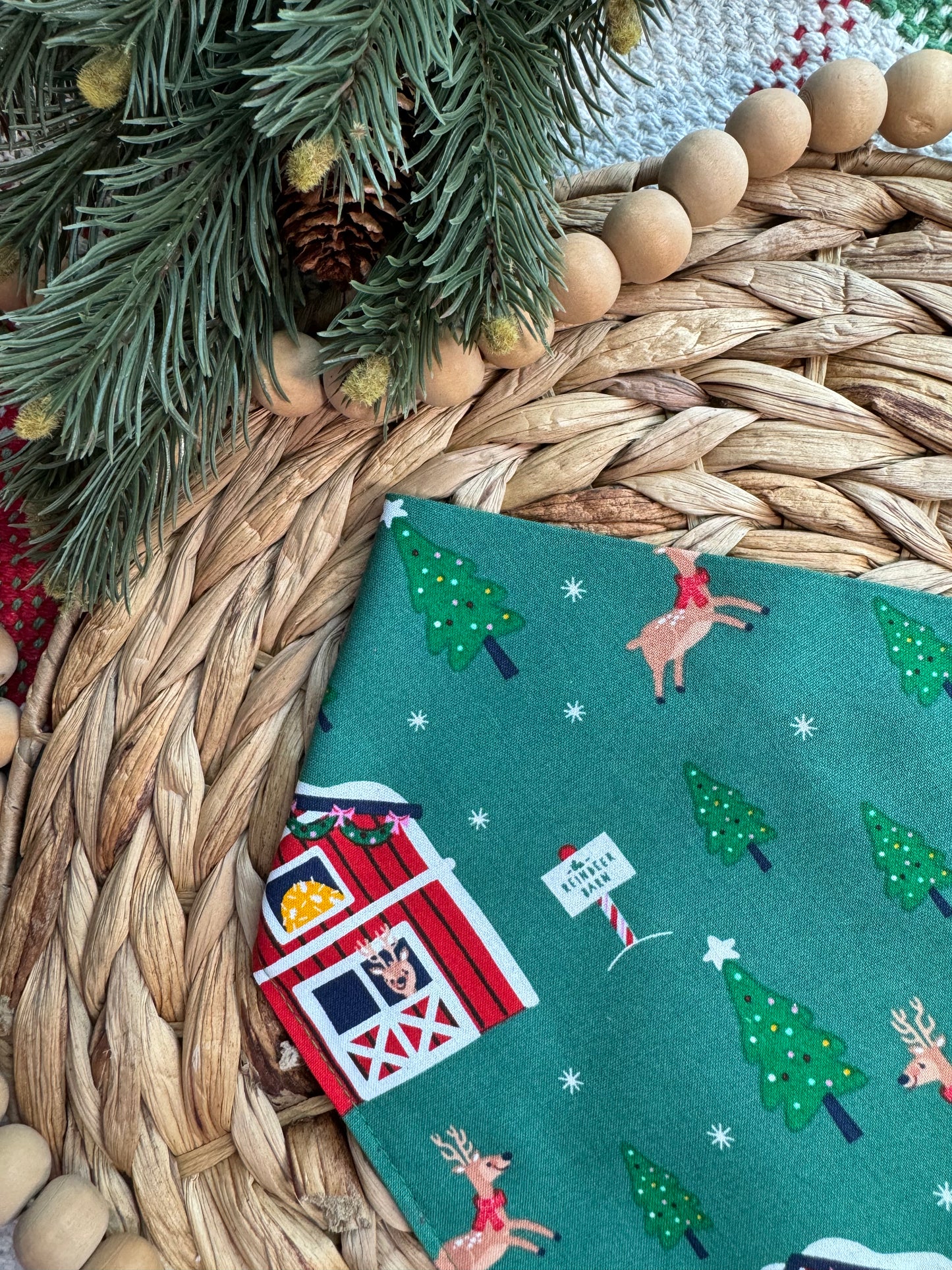Reindeer Farm Bandana