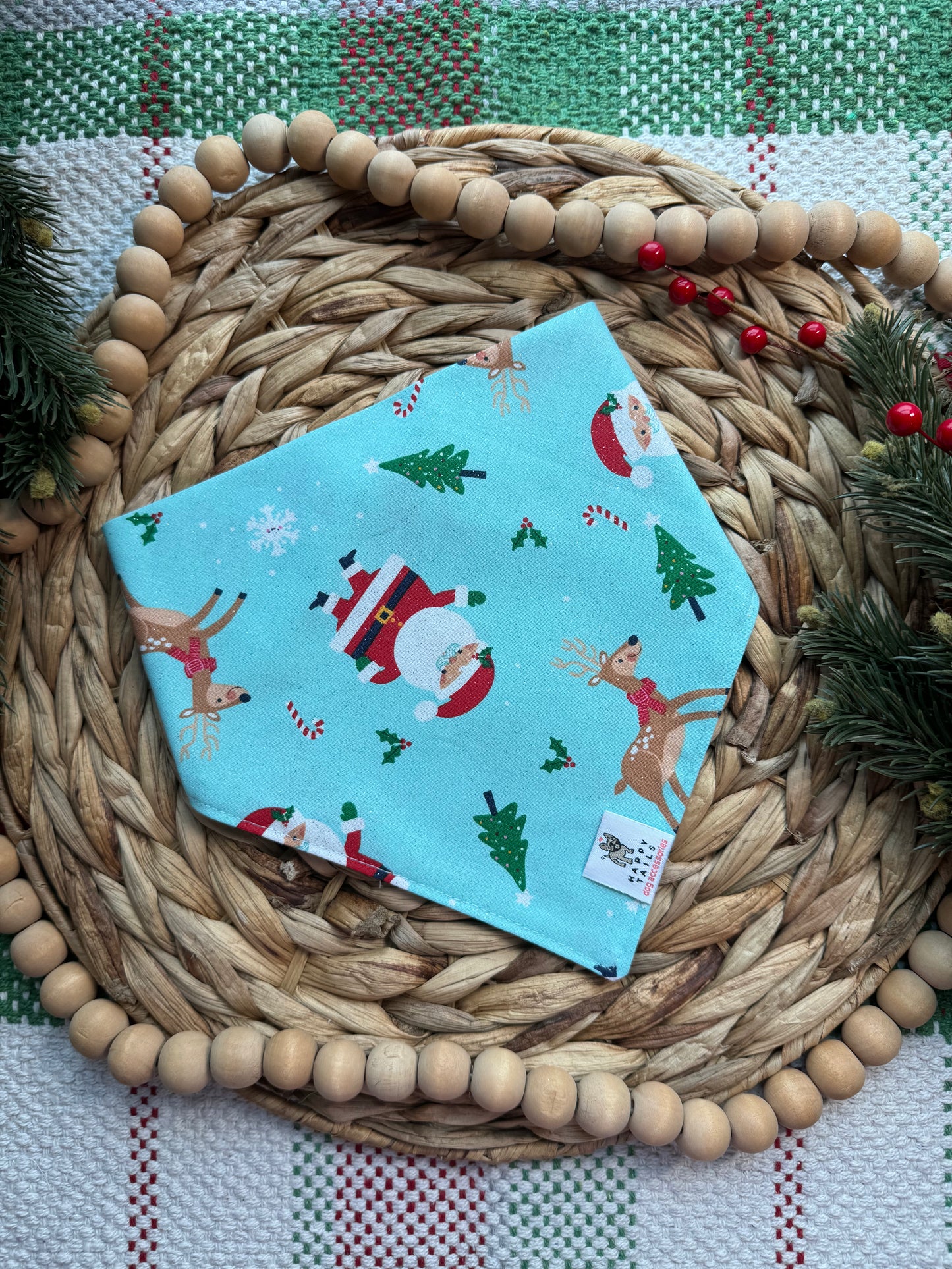 Santa & Reindeer Bandana