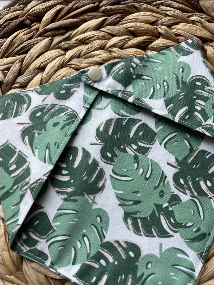 Monstera Leaves Bandana