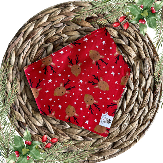 Holiday Reindeer Bandana