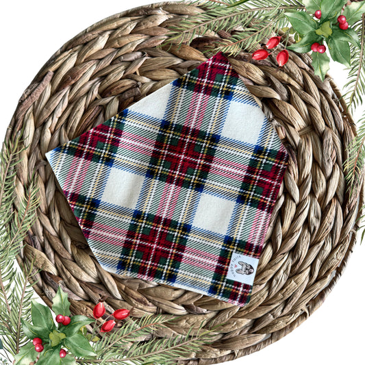 Festive Flannel Plaid Bandana