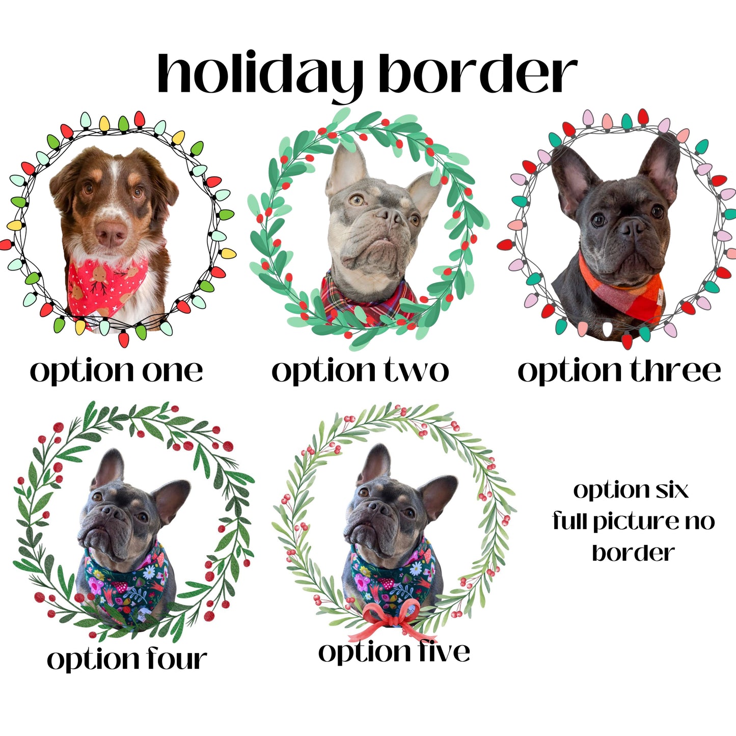 Custom Ceramic Pet Holiday Ornament (CIRCLE)