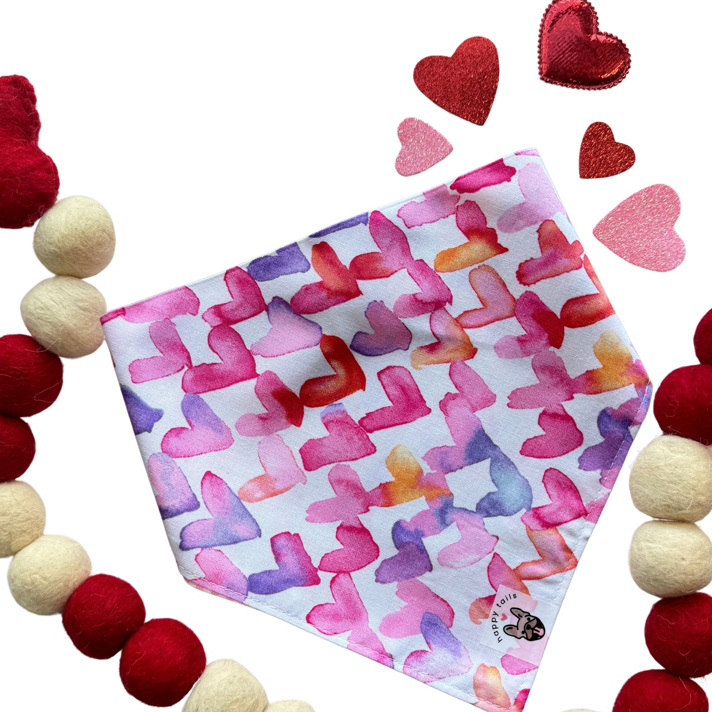 Pastel Hearts Bandana