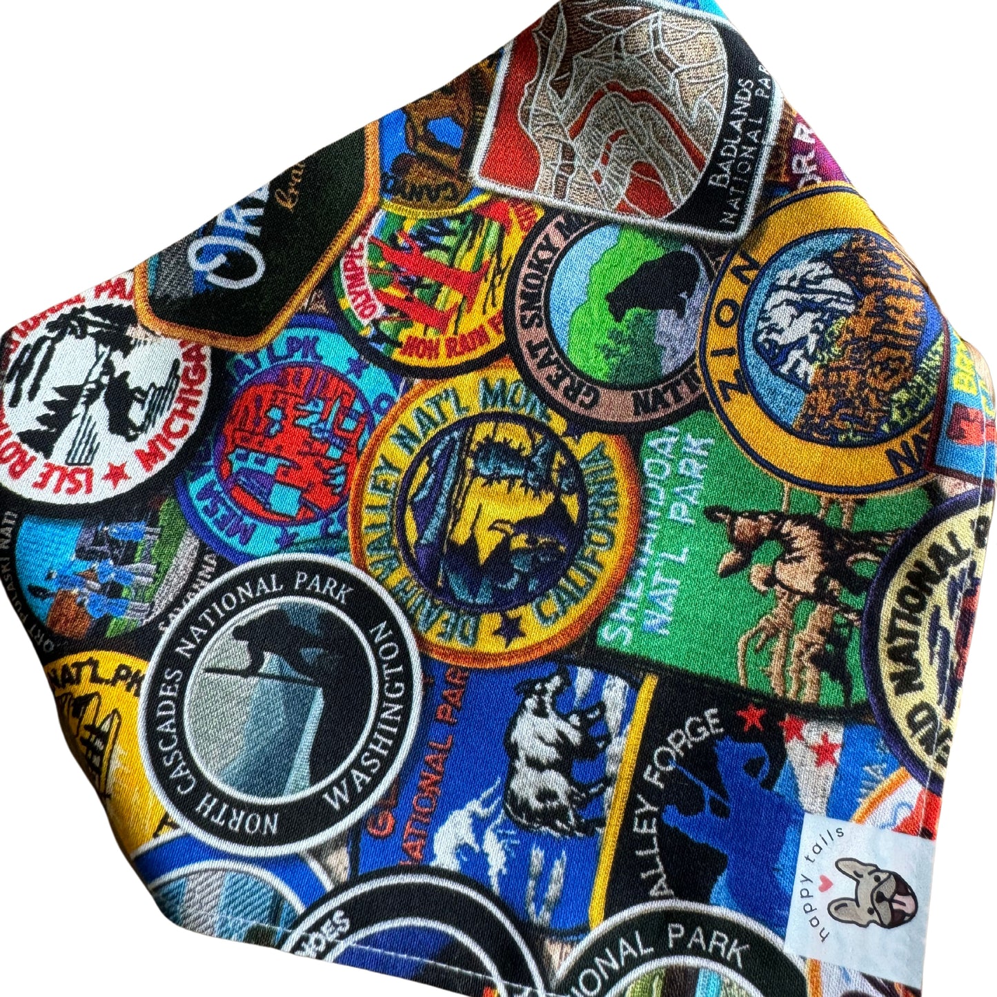 State Park Badges Bandana