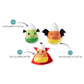 Spooky Candy Corns 3Pc Small Dog Toy Set