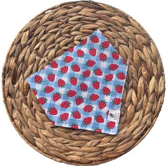 Strawberry Picnic Bandana