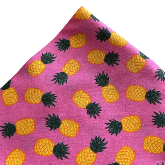 Pink Pineapple Bandana