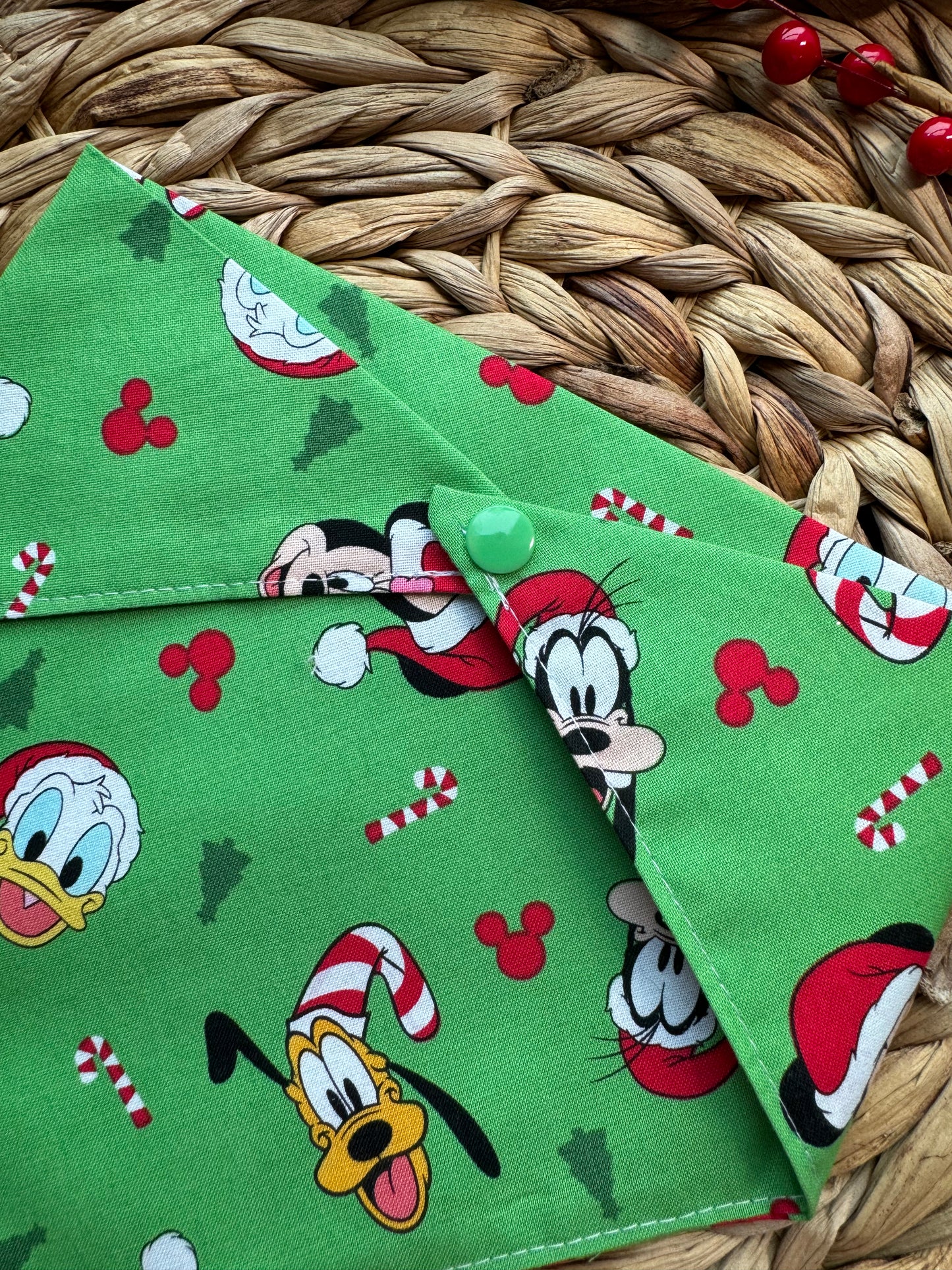 Mickey & Friends Holiday Bandana