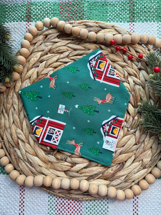 Reindeer Farm Bandana