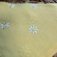 Daisy Days Yellow Spring Bandana - Embroidered Flowers