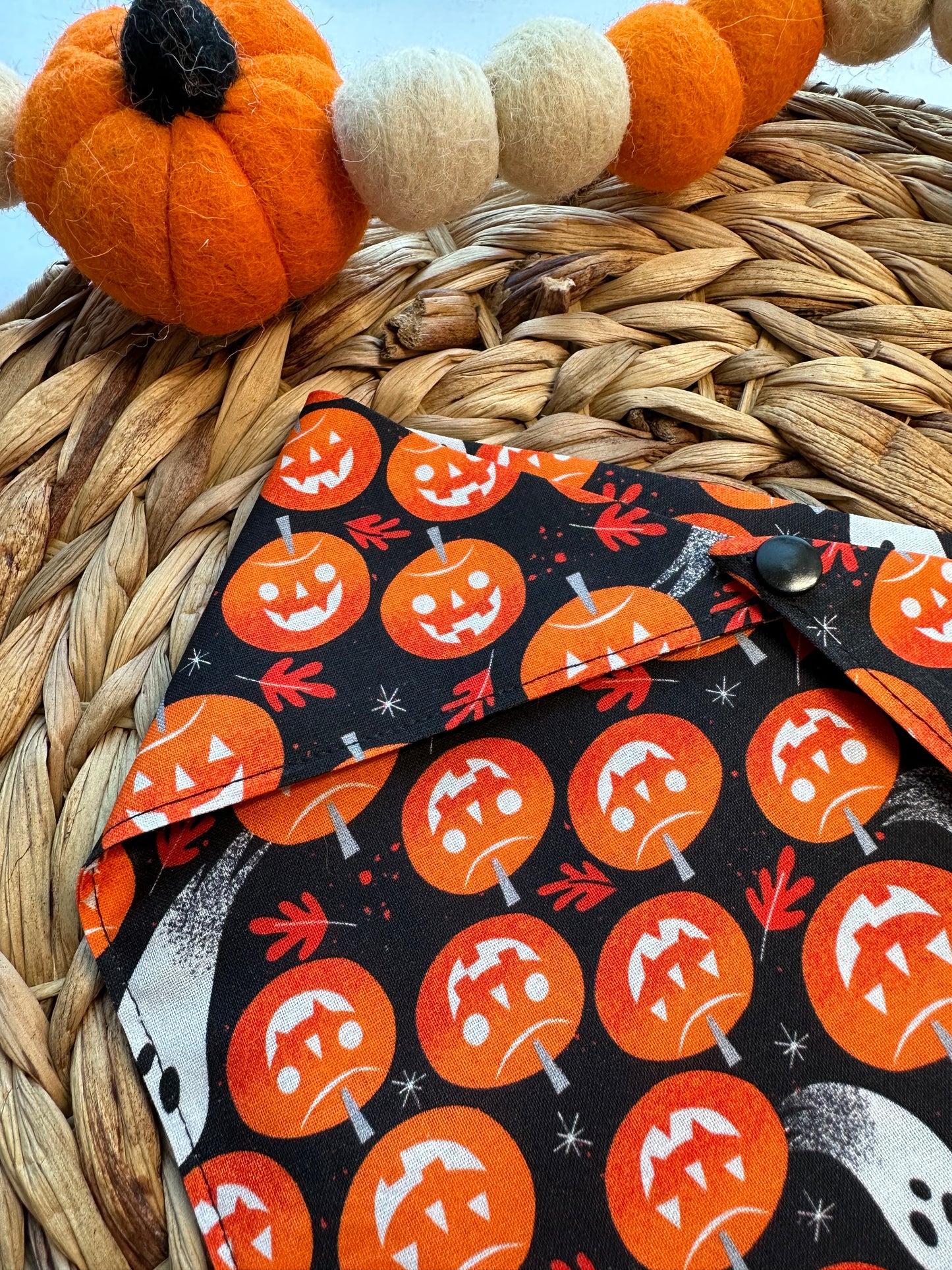 Jack-o'-Lantern Bandana