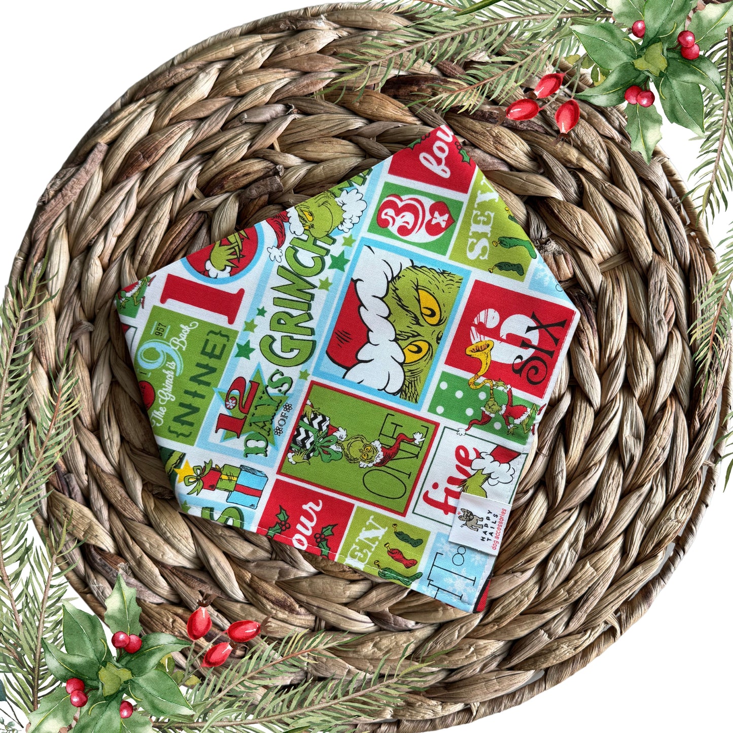 12 Days of Grinchmas Bandana
