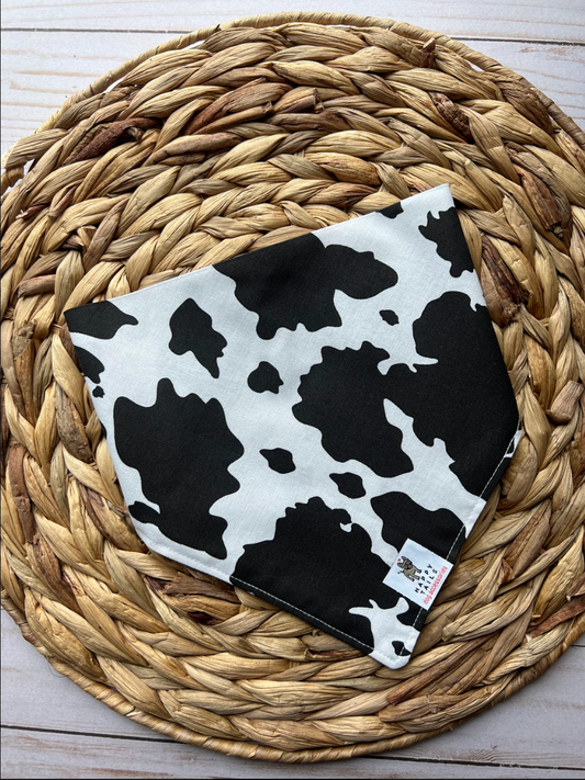 Cow Print Bandana